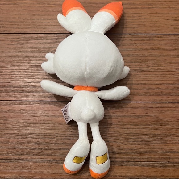 Pokemon Scorbunny Plush Nintendo 2022 Stuffed Animal - Picture 3 of 3